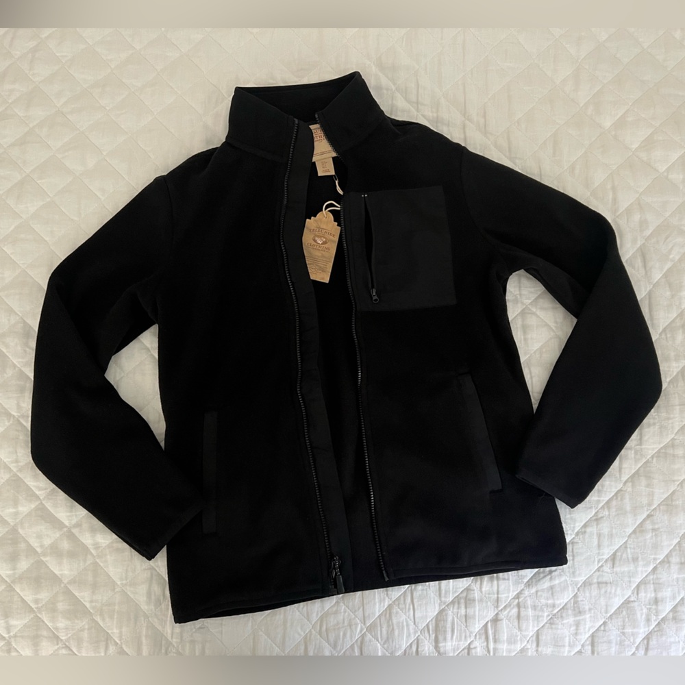 Telluride Men's Black Fleece Jacket